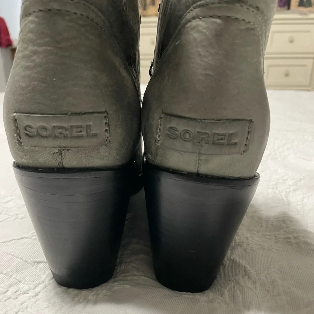 NWOB Sorel Womens After Hours Lace Up Boots Size 10